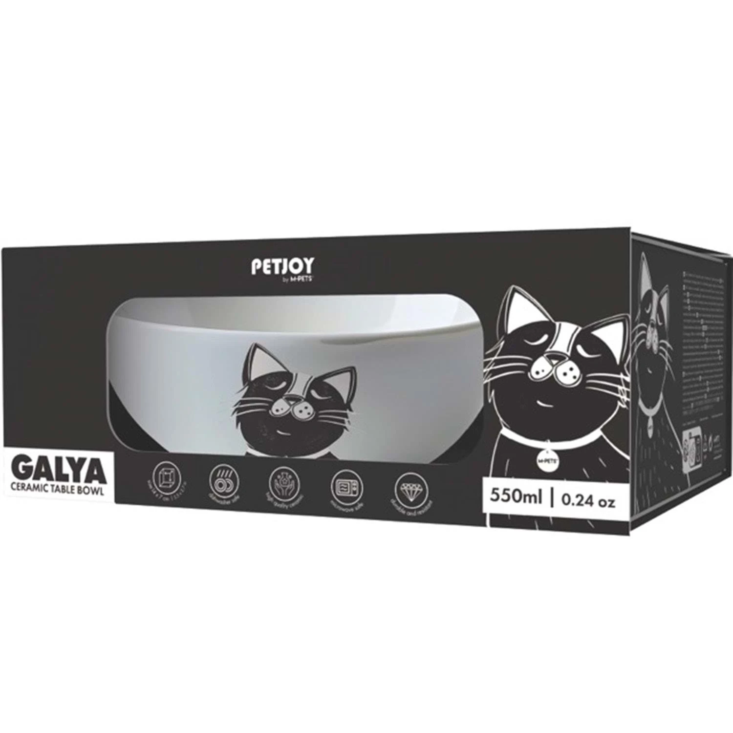 M-Pets Galya Seramik Mama Kabı 550 Ml