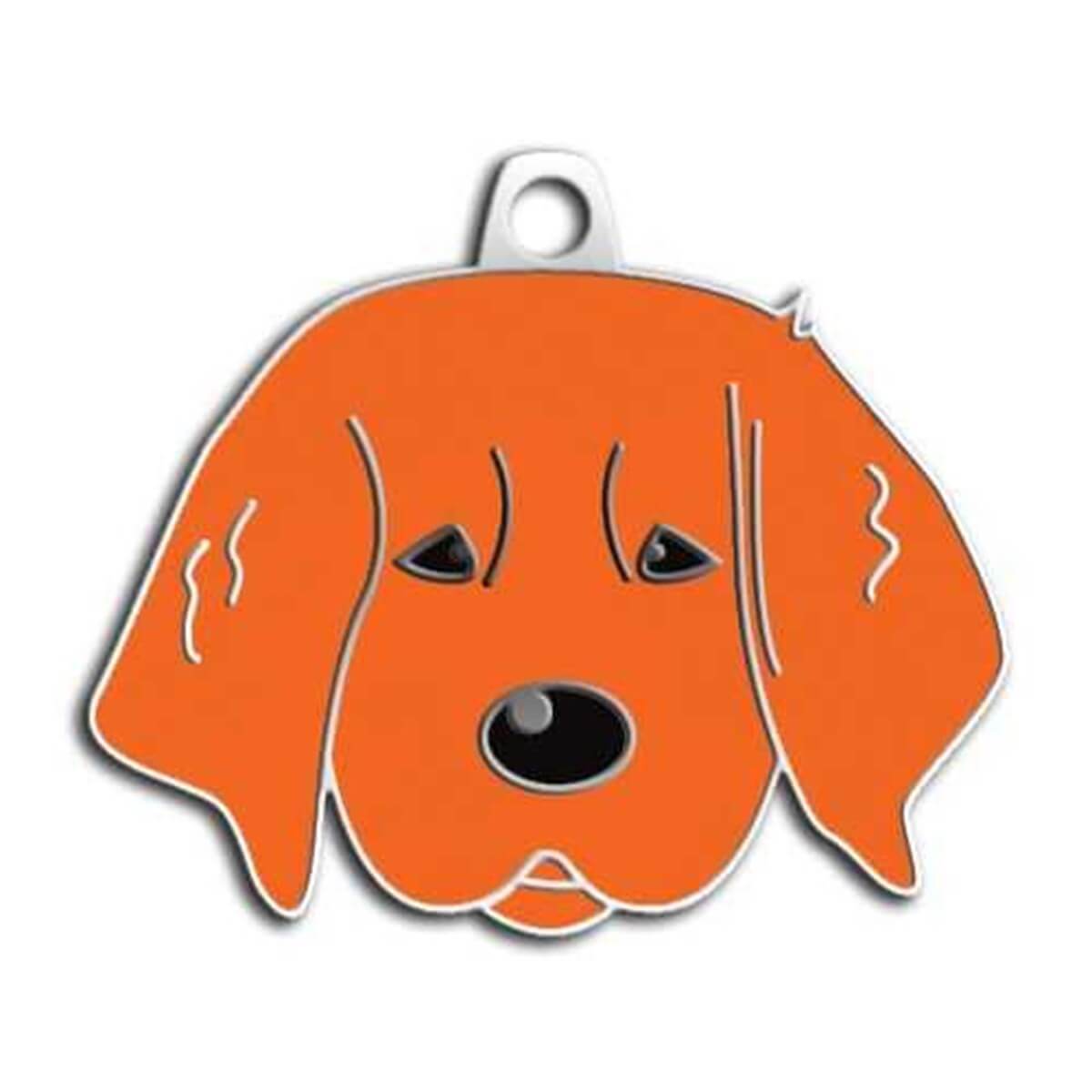 Dalis Pet Tag Yavru Golden Köpek Künyesi (Kizil)