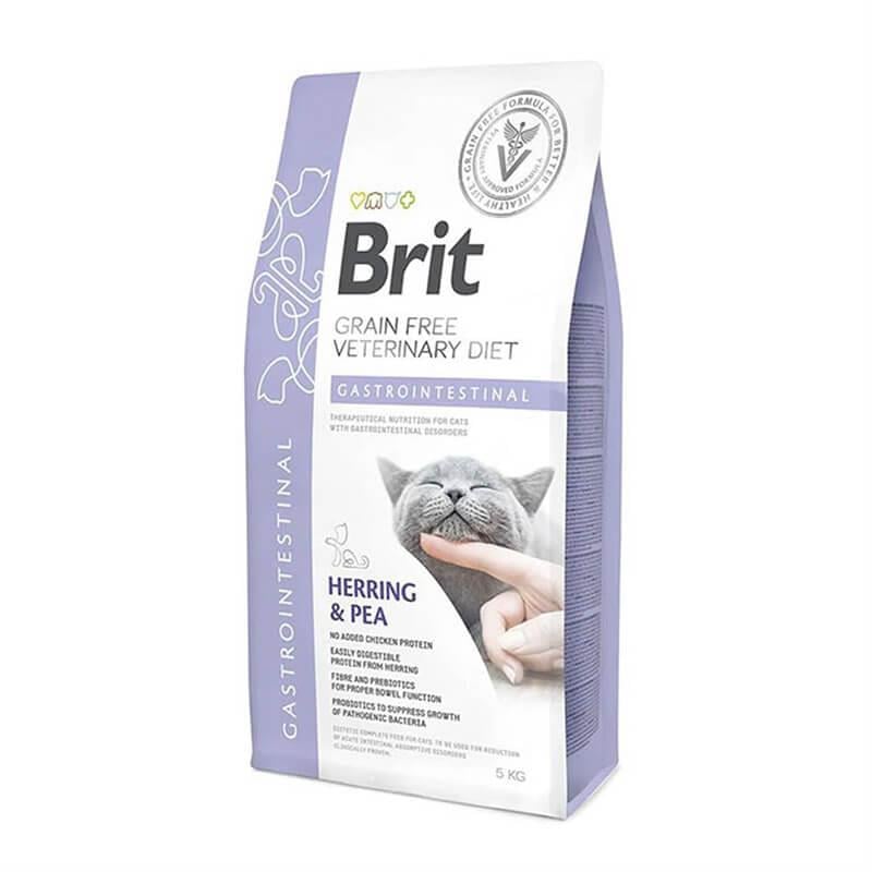 Brit Veterinary Diets Gastrointestinal Tahılsız Kedi Maması 5 Kg