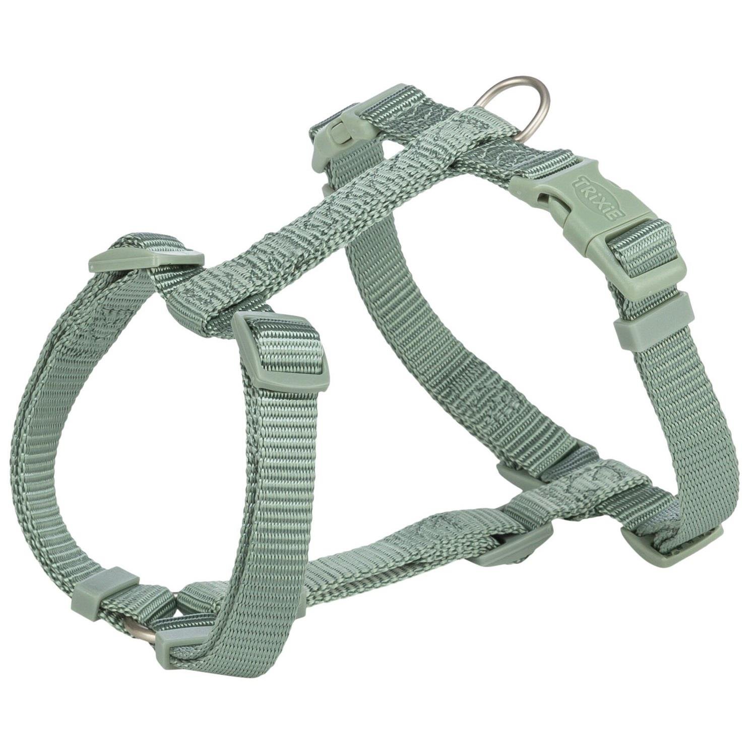 Trixie Premium Köpek H Tipi Göğüs Tasması M/L :52/75 Cm/20 mm Adaçayı Yeşil