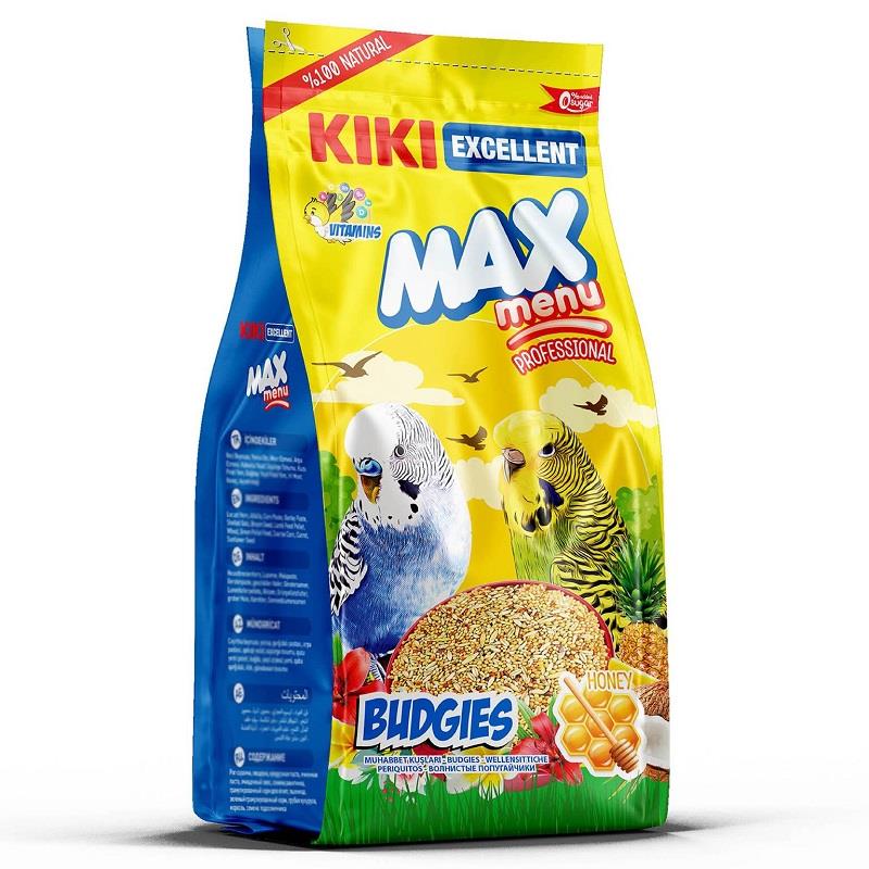 Kiki Excellent Budgies Ballı Muhabbet Kuşu Yemi 500 gr.