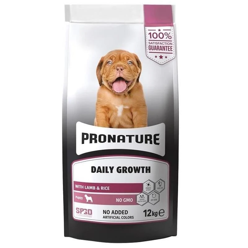 Pronature Kuzulu ve Pirinçli Yavru Köpek Maması 12kg