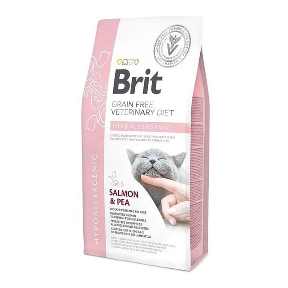 Brit Veterinary Diets Hypoallergenic Kedi Maması 2 Kg