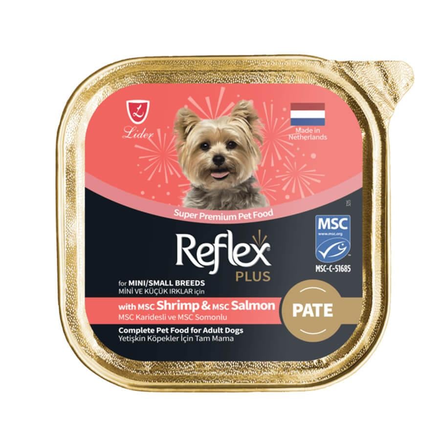 Reflex Plus Karidesli ve Somonlu Küçük Irk Köpek Yaş Maması 85gr