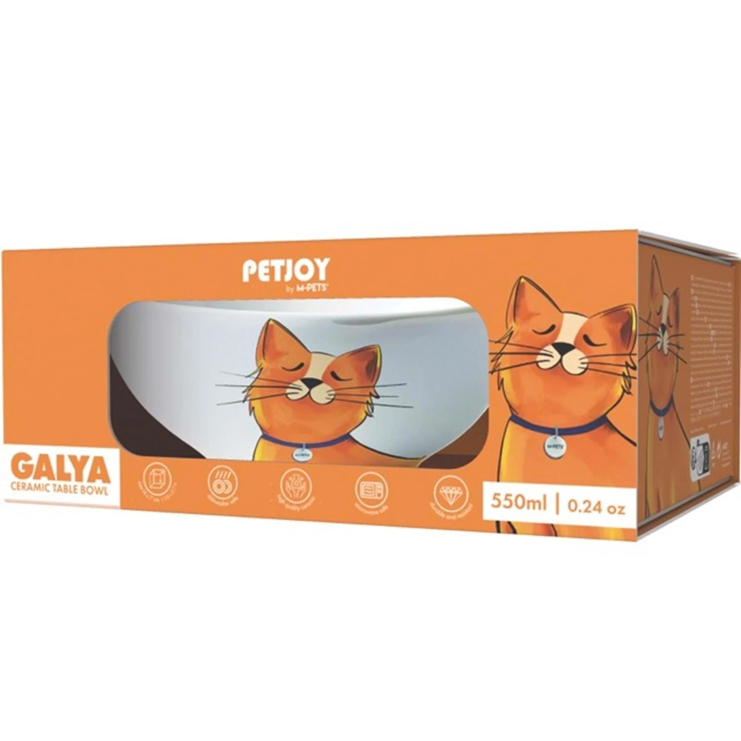 M-Pets Galya Seramik Mama Kabı 550 Ml