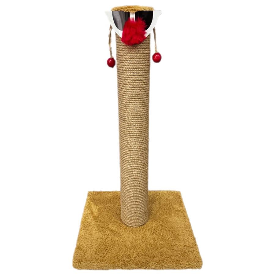 Pet Pretty Palyaço 50 Cm Kedi Tırmalama Açık Kahve