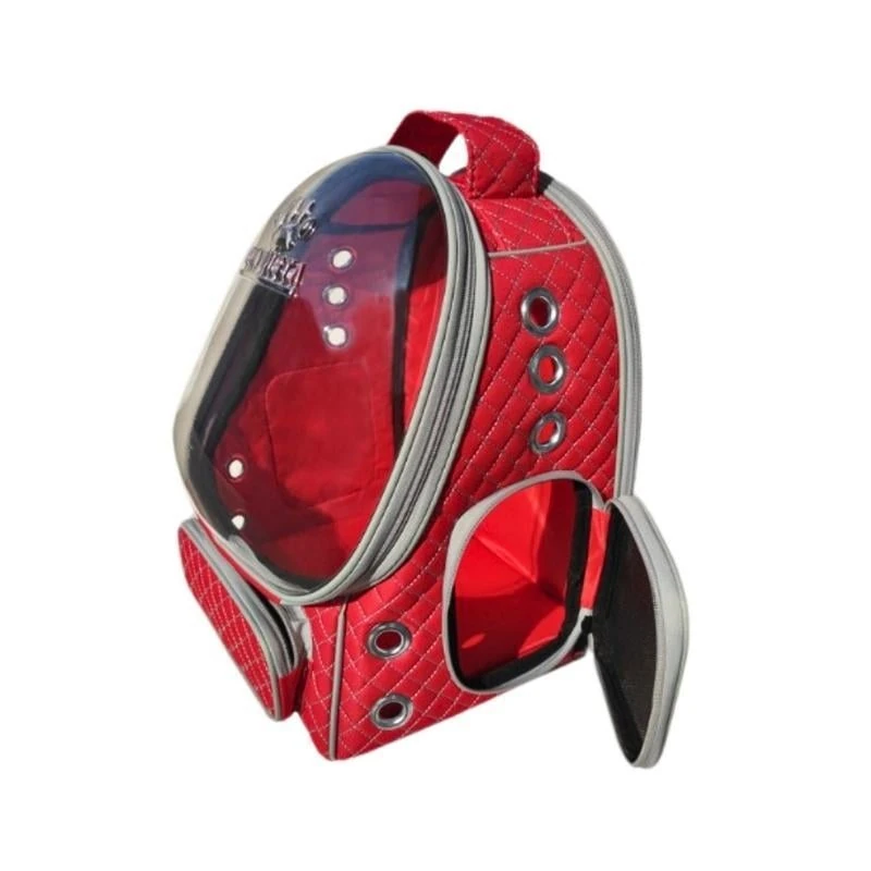 Lavista Dalton Lüx Kedi Köpek Taşıma Çantası Kırmızı