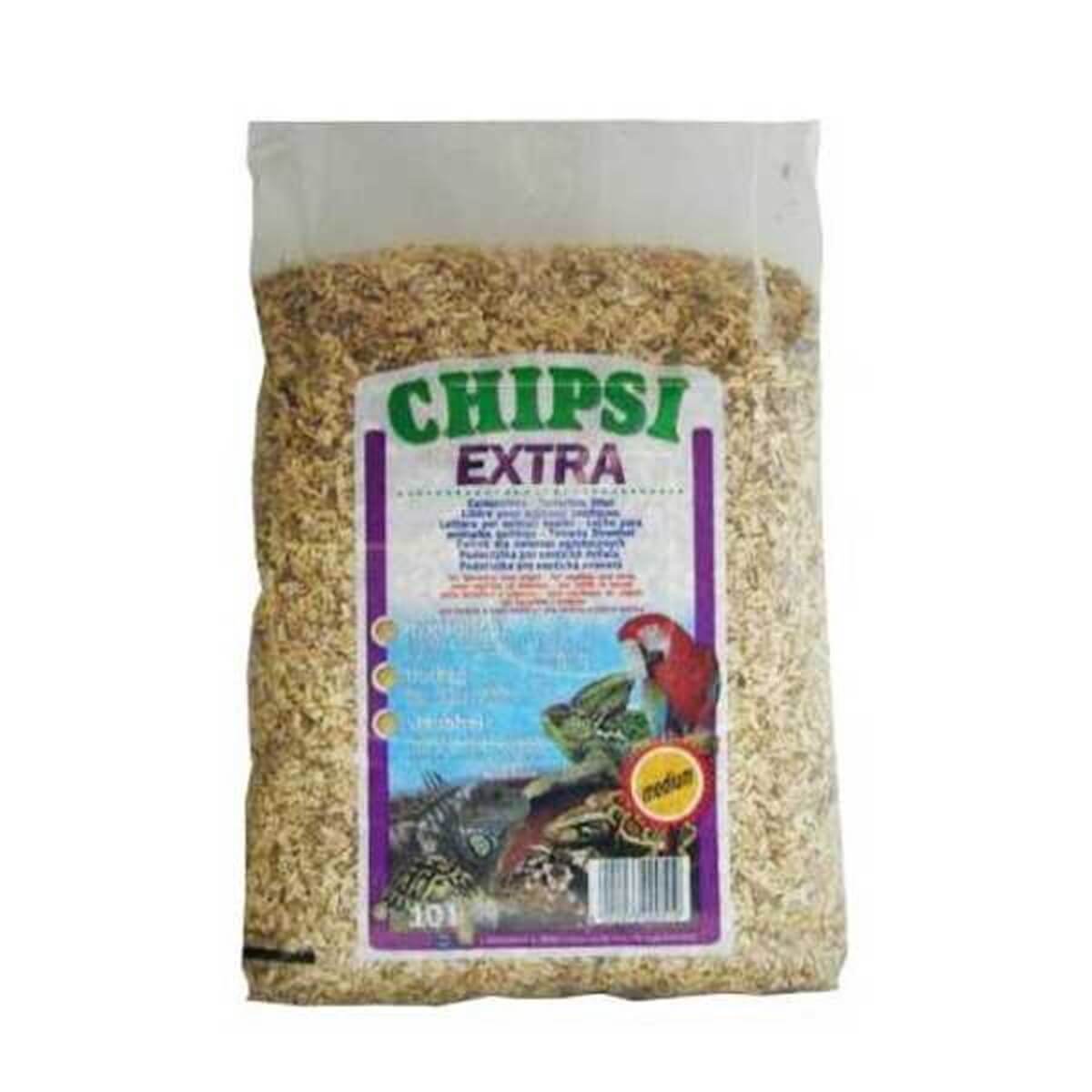 Chipsi Extra Kemirgen Ve Kuş Taban Malzemesi 10 Lt