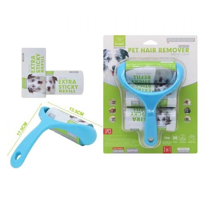 Nunbell Kedi Köpek Tüy Toplama Rulosu 2 Yedekli