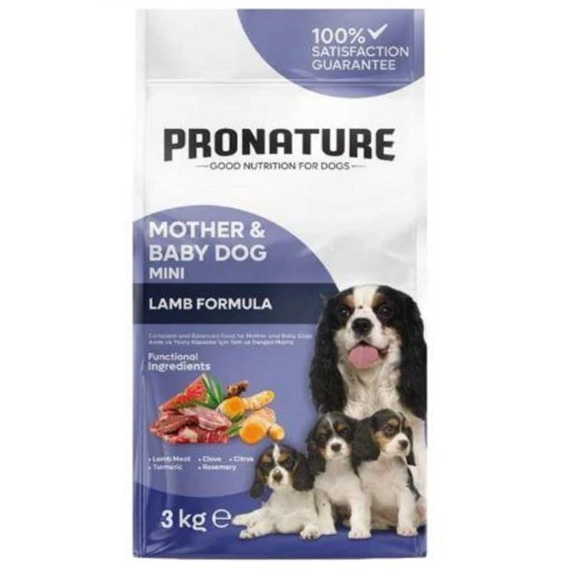 Pronature Mother &amp; Baby Anne ve Bebek Köpek Maması 3 kg
