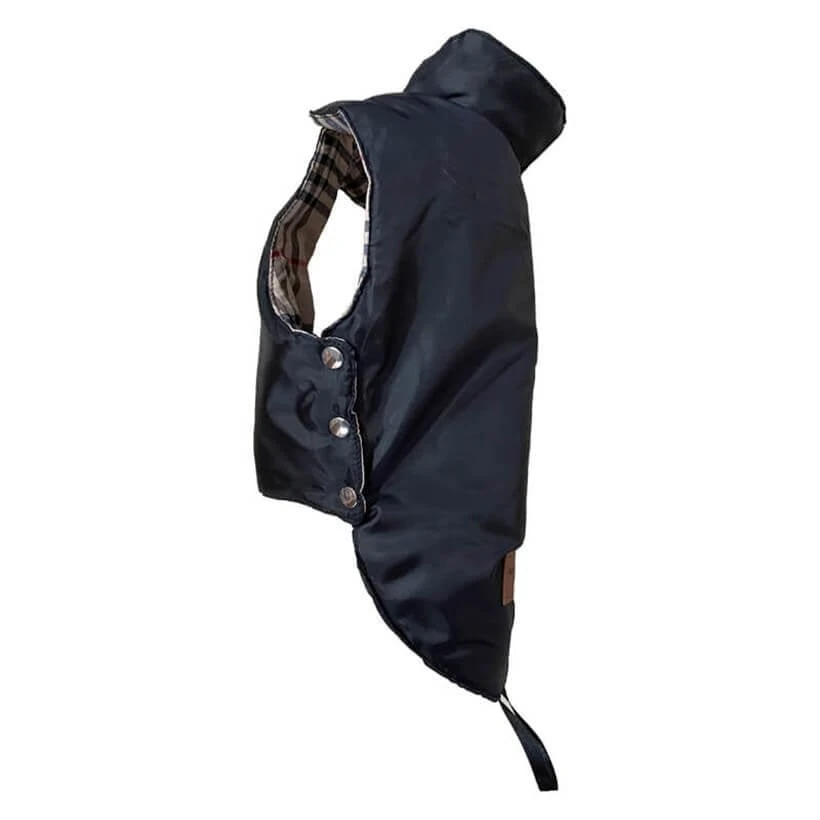 Petpretty Bacco Milano Yağmurluk Siyah Large