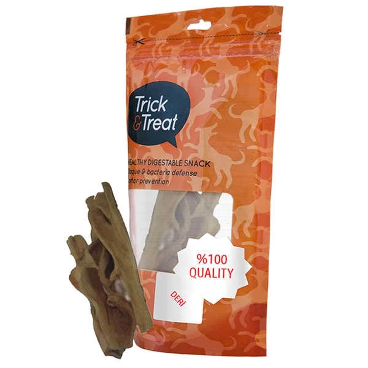 Trick &amp; Treat Kuzu Derisi Köpek Ödülü 80 Gr