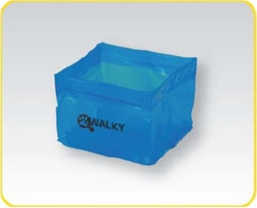 Eastland Katlanabilen Naylon Seyahat Mama ve Su Kabı 12x12x9 cm