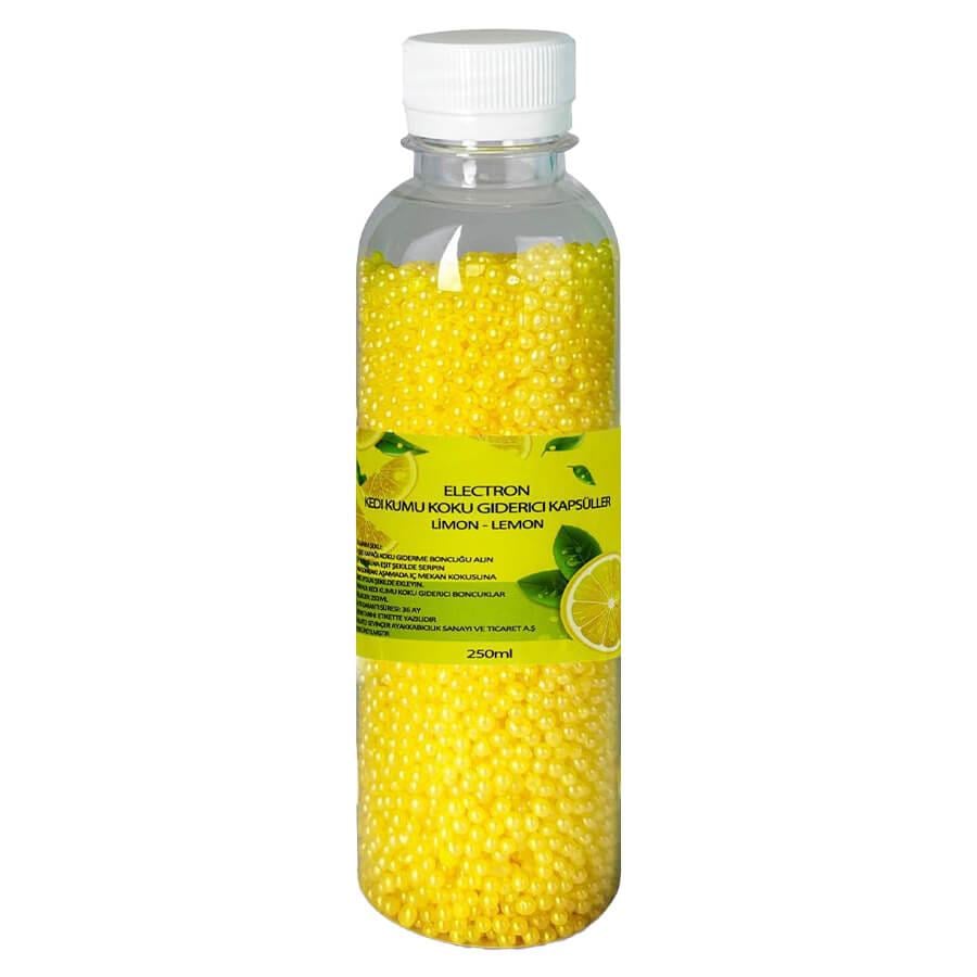 Electron Limon Aromalı Kum Koku Giderici Kapsül 250 Ml