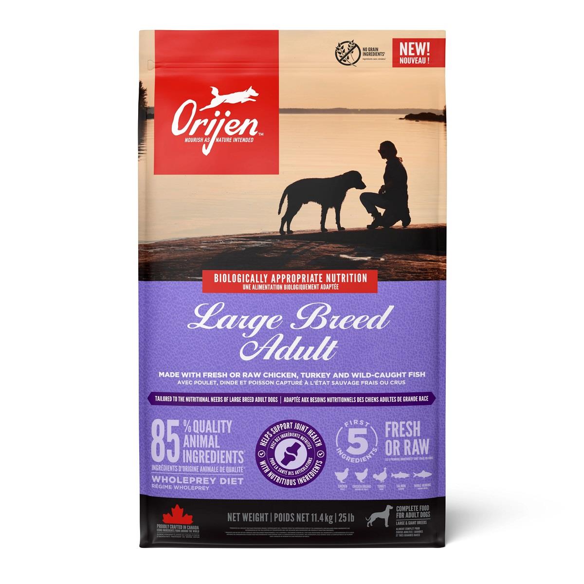 Orijen Large Breed Dog Büyük Irk Yetişkin Köpek Maması 11,4 kg