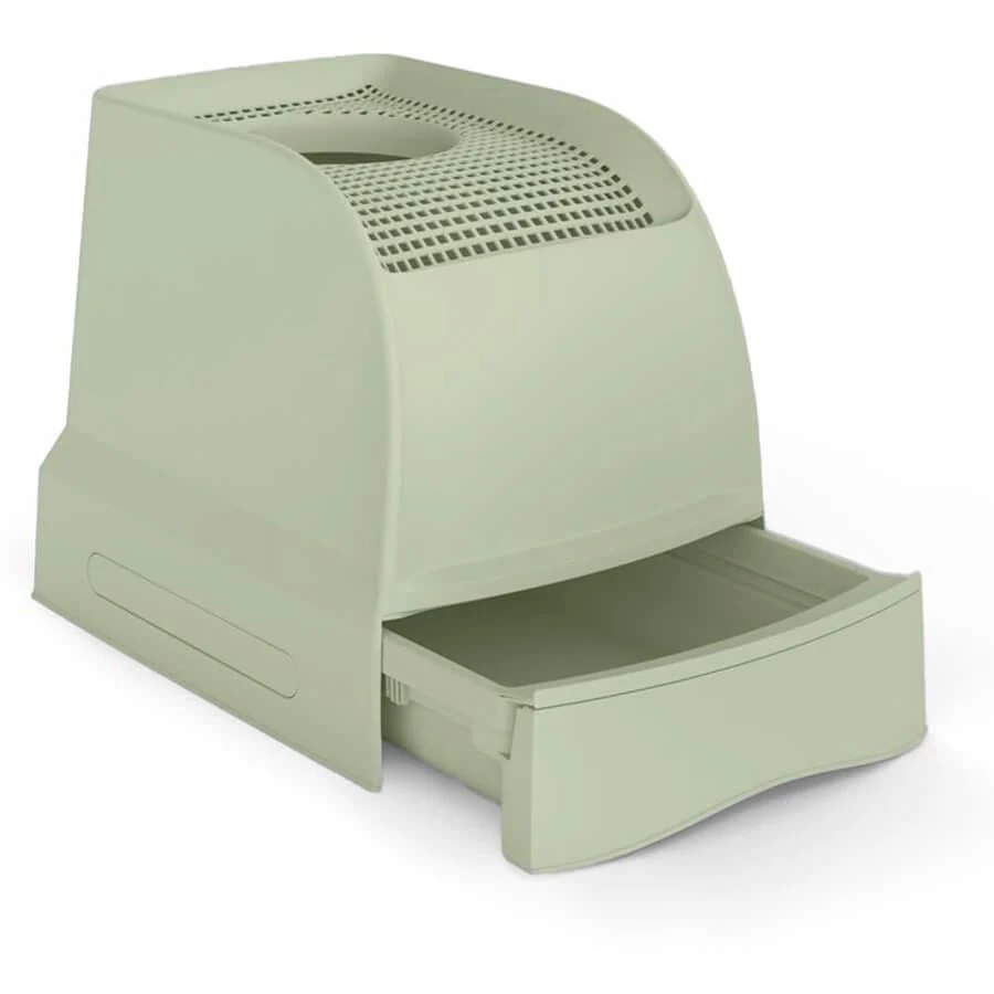 Imac Frida Çekmeceli Kedi Tuvaleti Yeşil