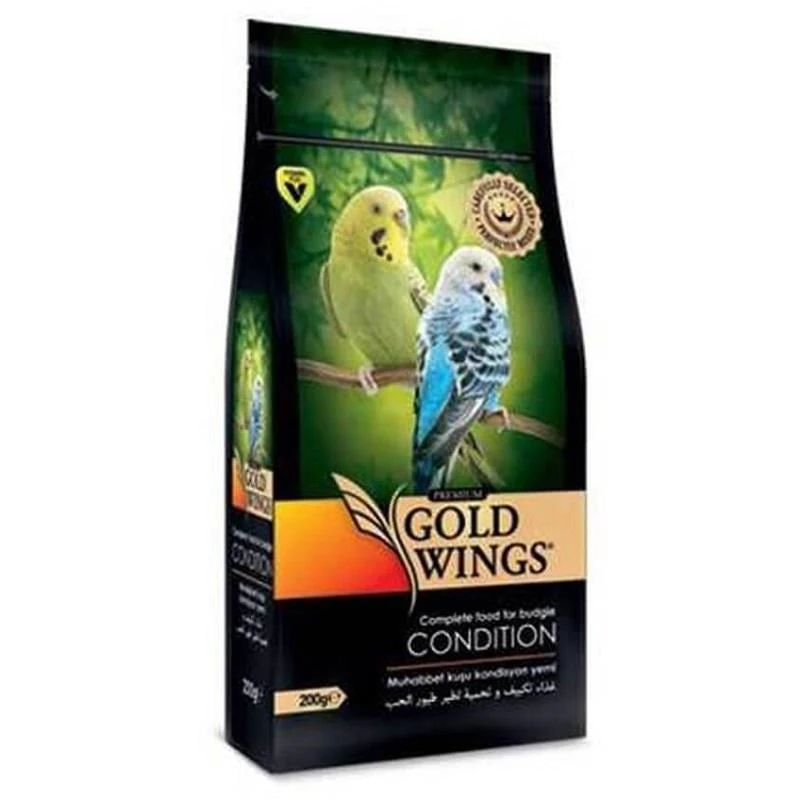 Gold Wings Premium Muhabbet Kuşu Kondisyon Yemi 200 Gr