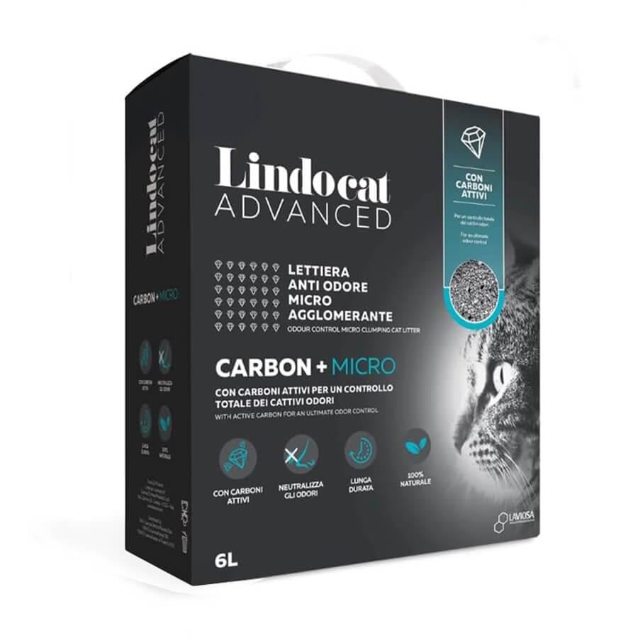 Lindocat Advanced Aktif Karbonlu Ekstra Topaklanan Kedi Kumu 6L