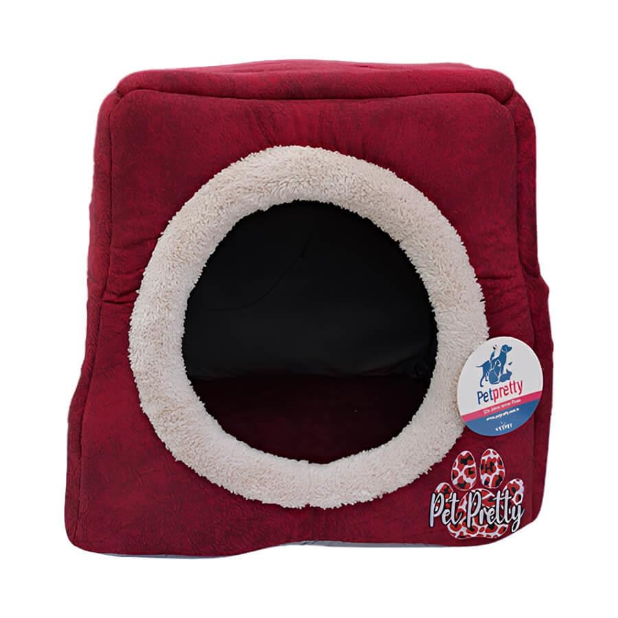 Pet Pretty Comfort Üç Fonksiyonlu Yuva Kırmızı