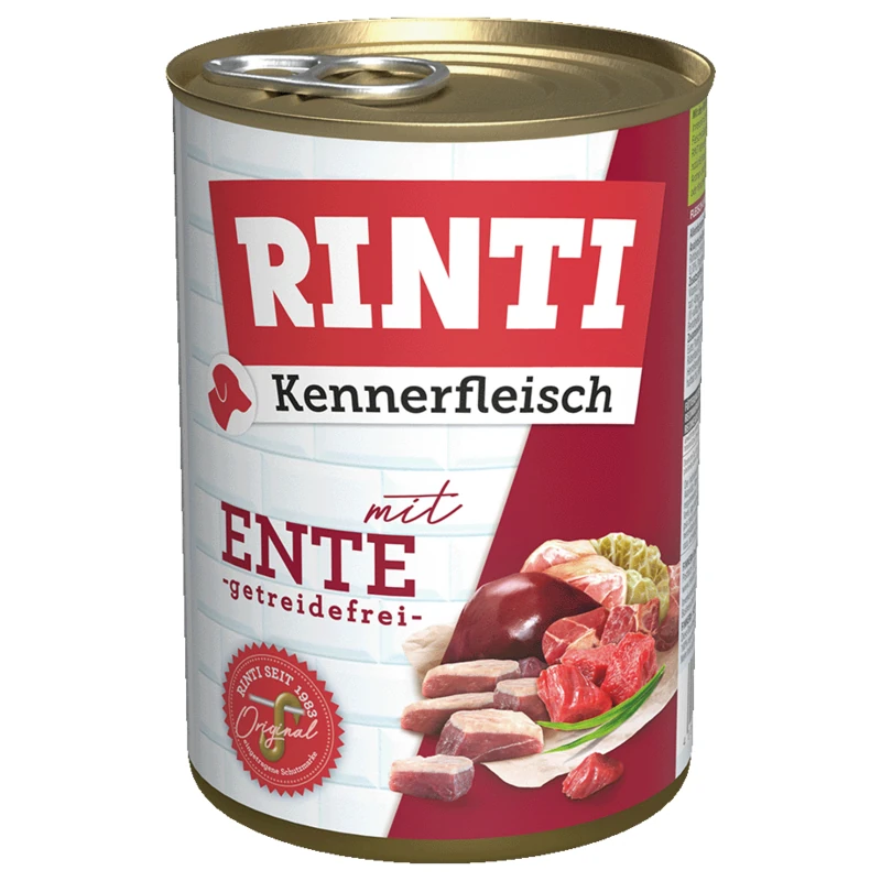 Rinti Gurme Ördekli Köpek Konserve Maması 400 Gr