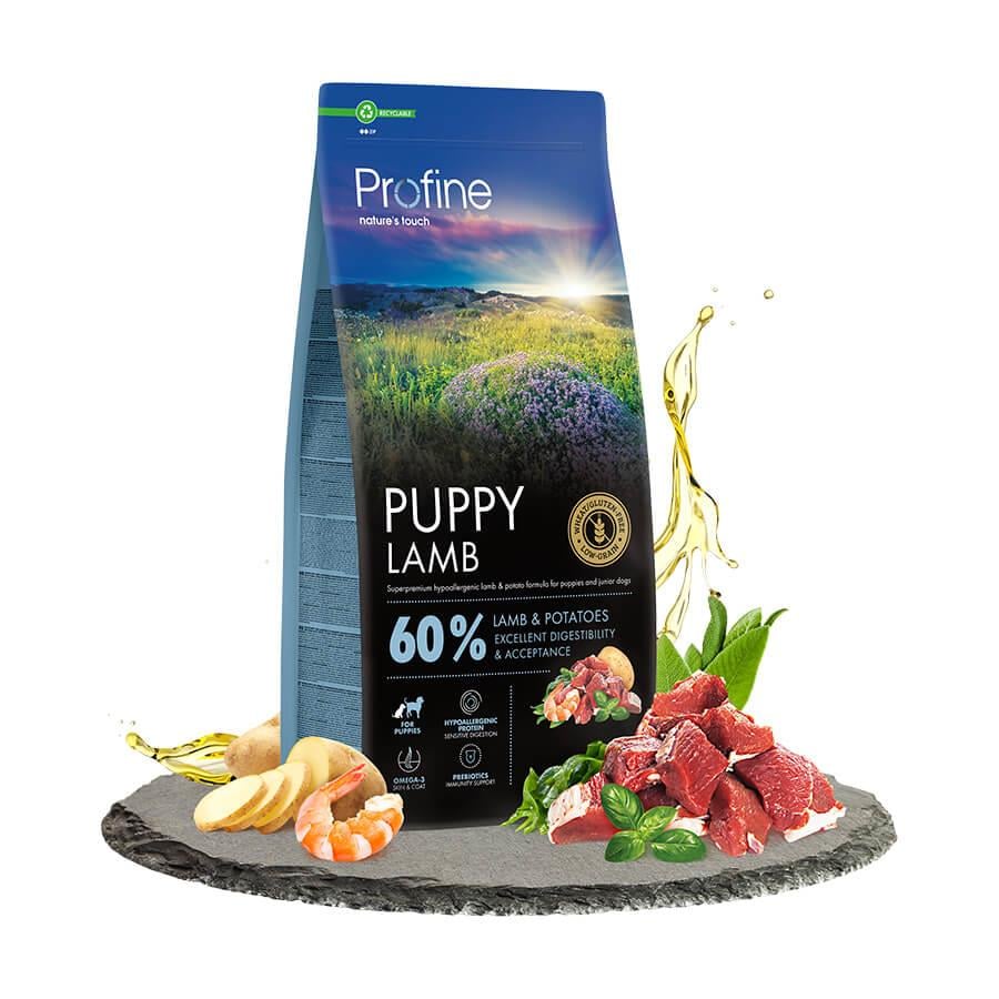 Profine Yavru Köpekler için Glutensiz Kuzulu Mama 12 kg