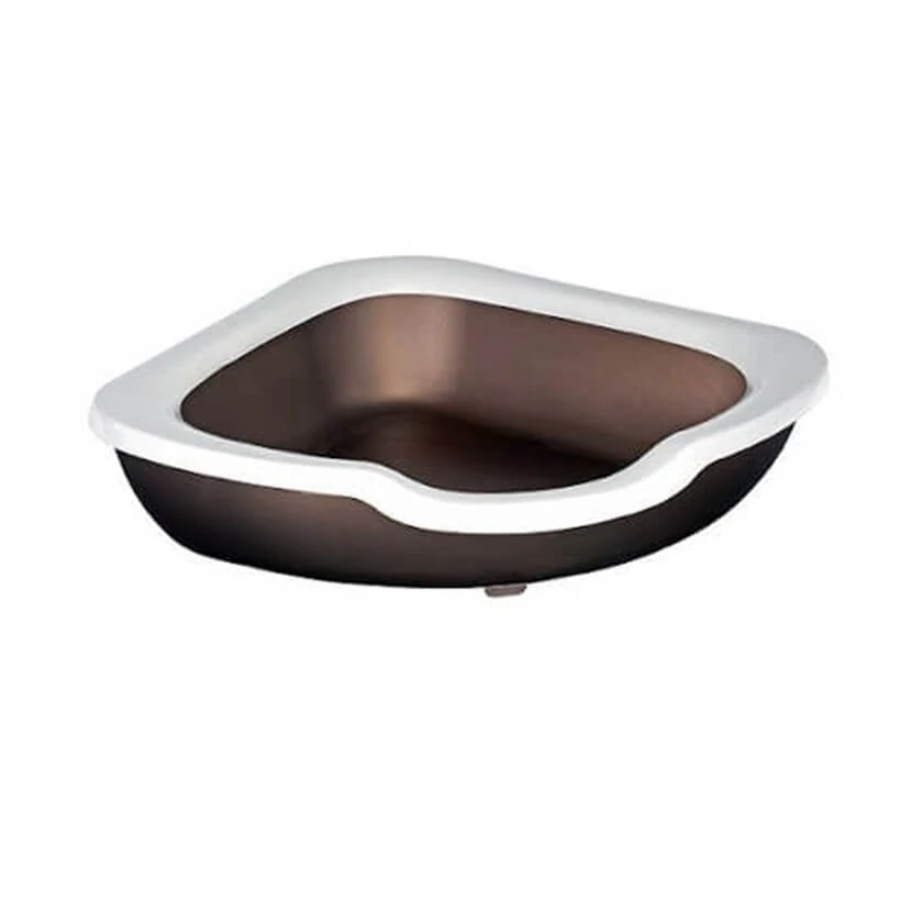 Imac Fred Açık Kedi Tuvalet Kabı Kahverengi