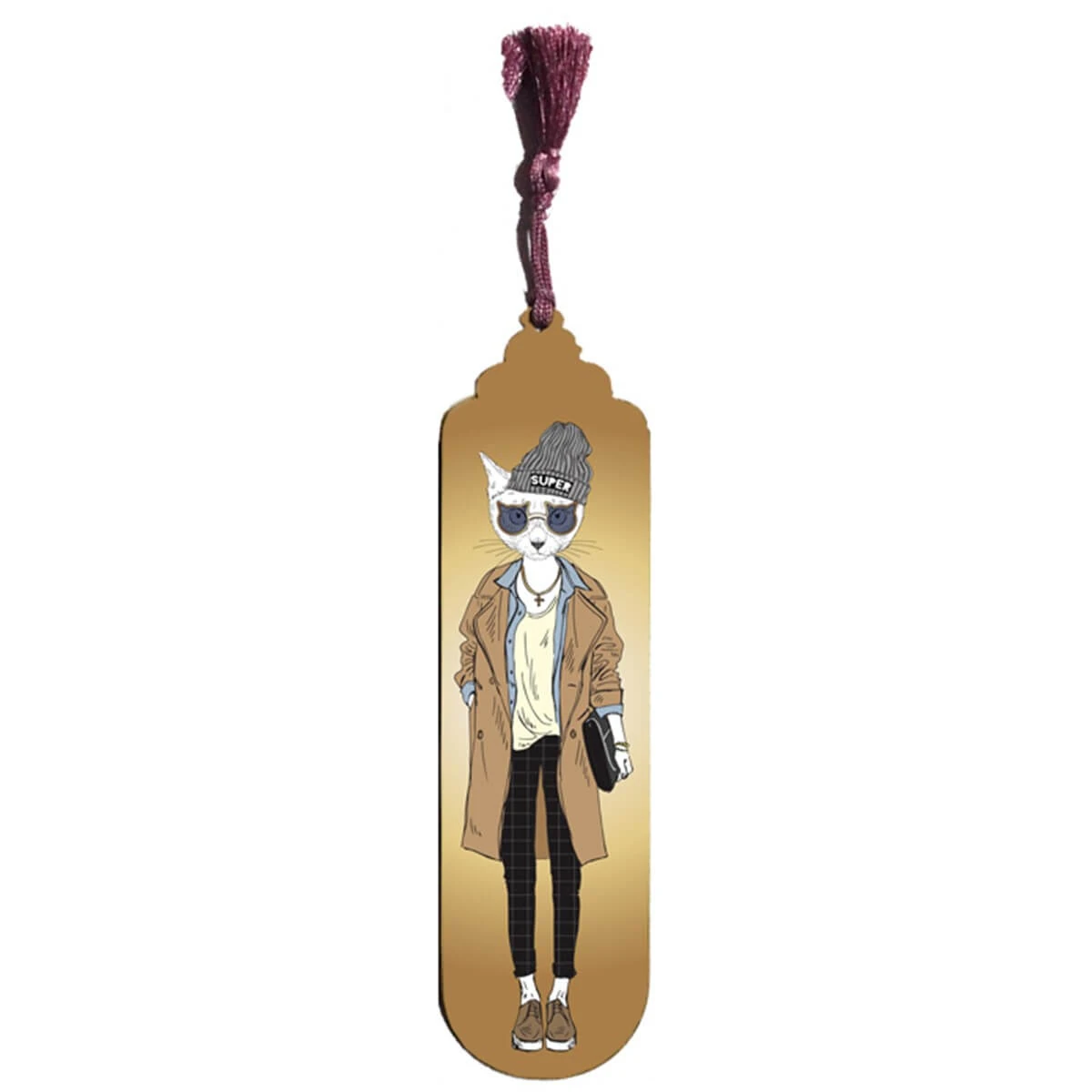 Petdesign City Cat Metal Kitap Ayracı 4 lü