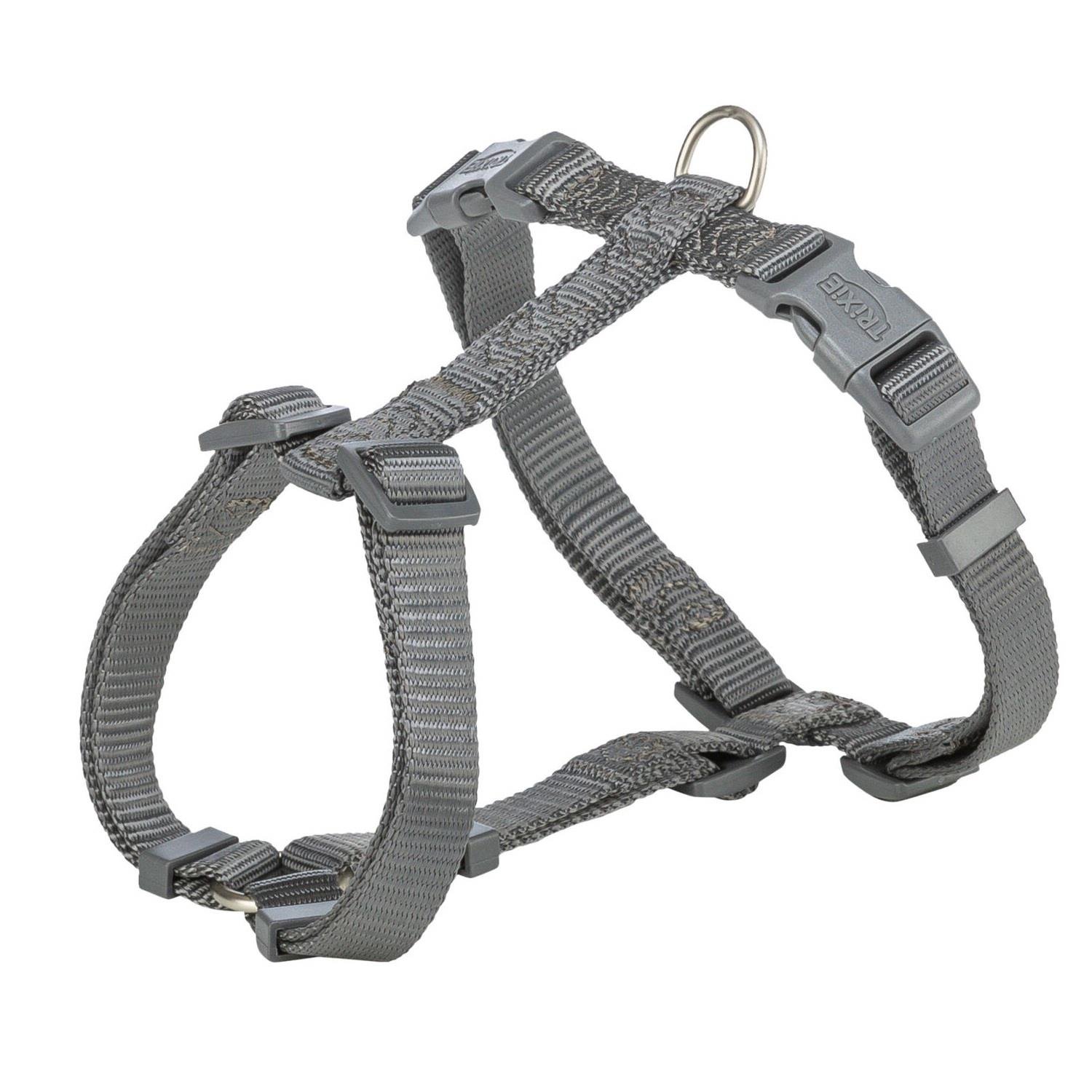Trixie Premium Köpek H Tipi Göğüs Tasması S/M :42/60 Cm/15 mm Grafit