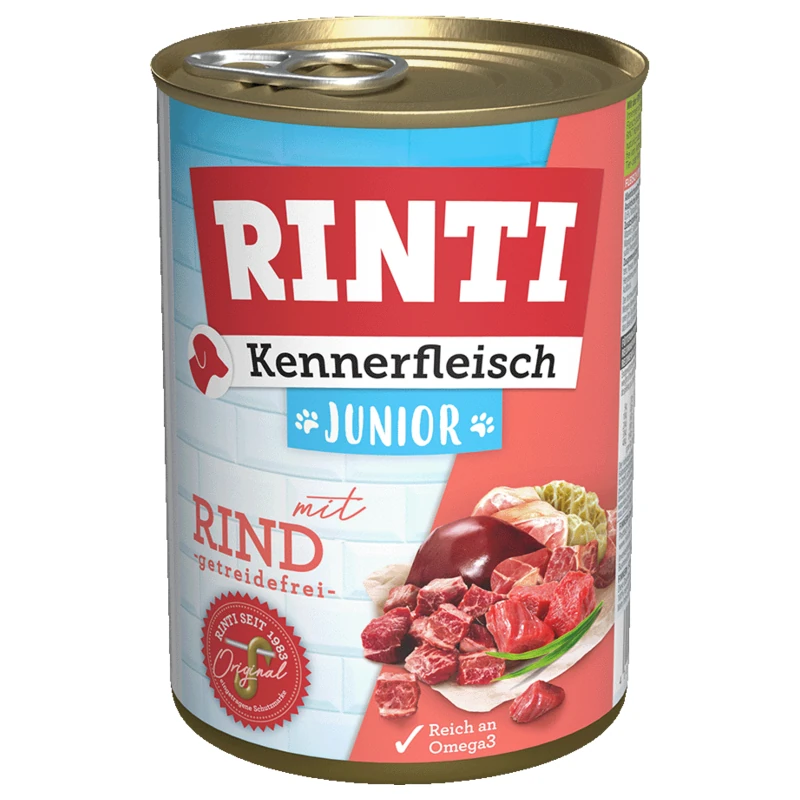Rinti Dana Etli Yavru Köpek Konserve Maması 400 Gr