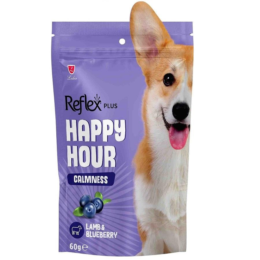 Reflex Plus Happy Hour Sakinleşmeyi Destekleyici Köpek Ödül Maması 60gr