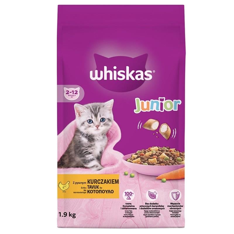Whiskas Junior Tavuklu Yavru Kuru Kedi Maması 1.9 Kg
