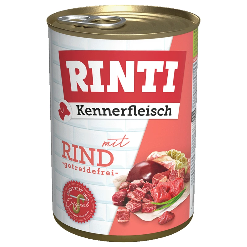 Rinti Gurme Dana Etli Köpek Konserve Maması 400 Gr