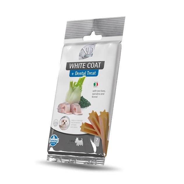 N&amp;D Dental Treat White Coat Mini Köpek Ödülü 60 Gr