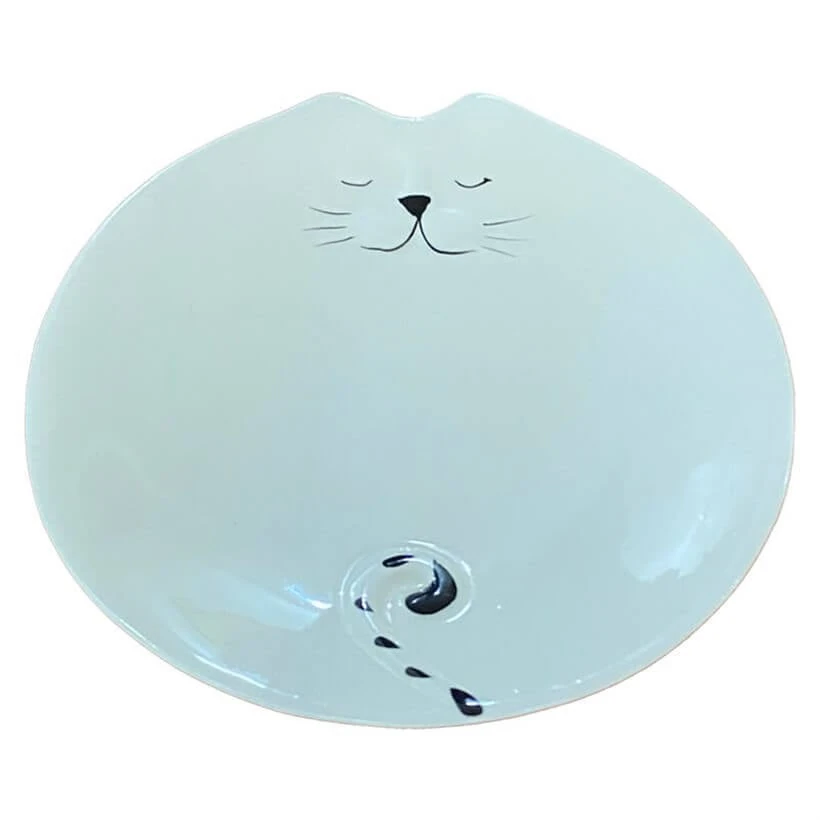 Percell Seramik Kedi Mama Kabı 16 Cm