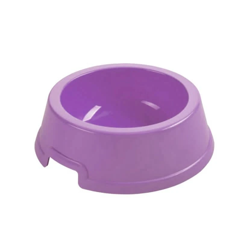 Çınar Kedi Köpek Mama Kabı 350 Ml Lila