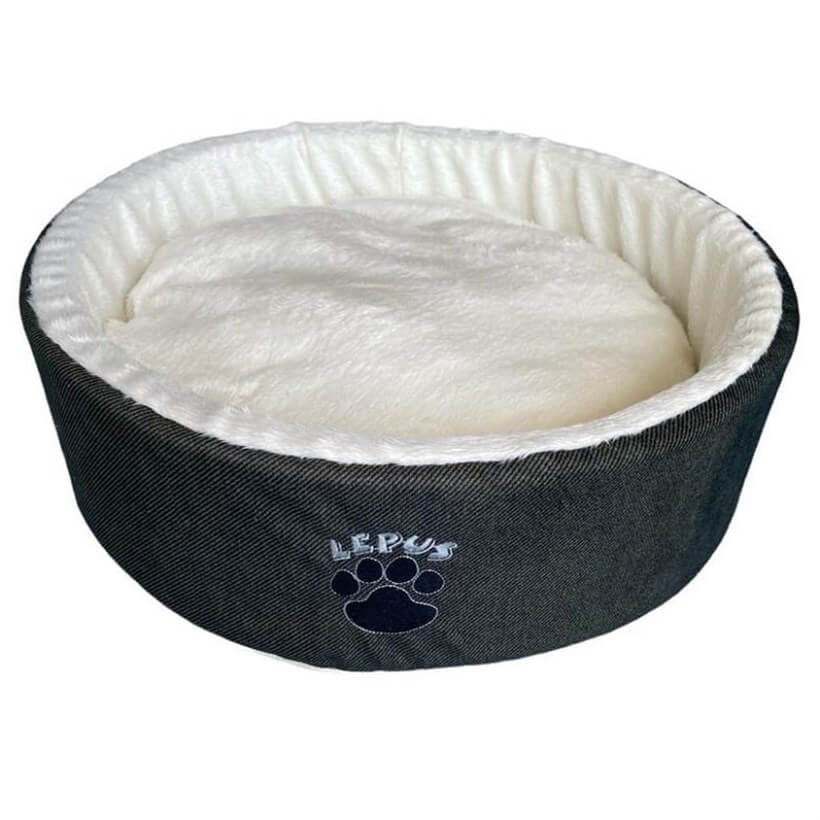 Lepus Mia Donut Kedi ve Küçük Köpek Yatağı Lila 50 cm