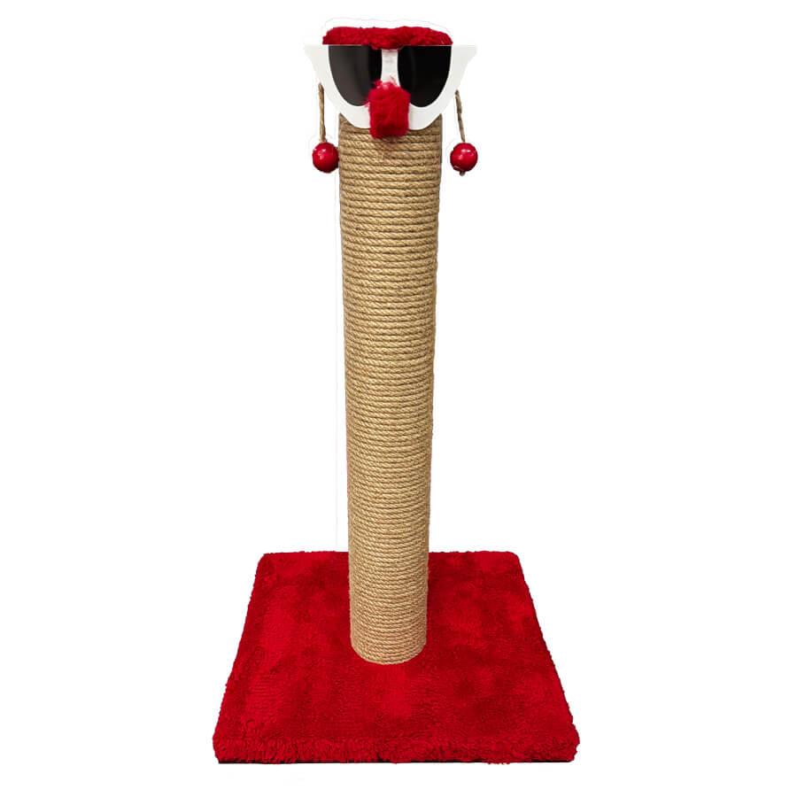 Pet Pretty Palyaço 50 Cm Kedi Tırmalama Kırmızı