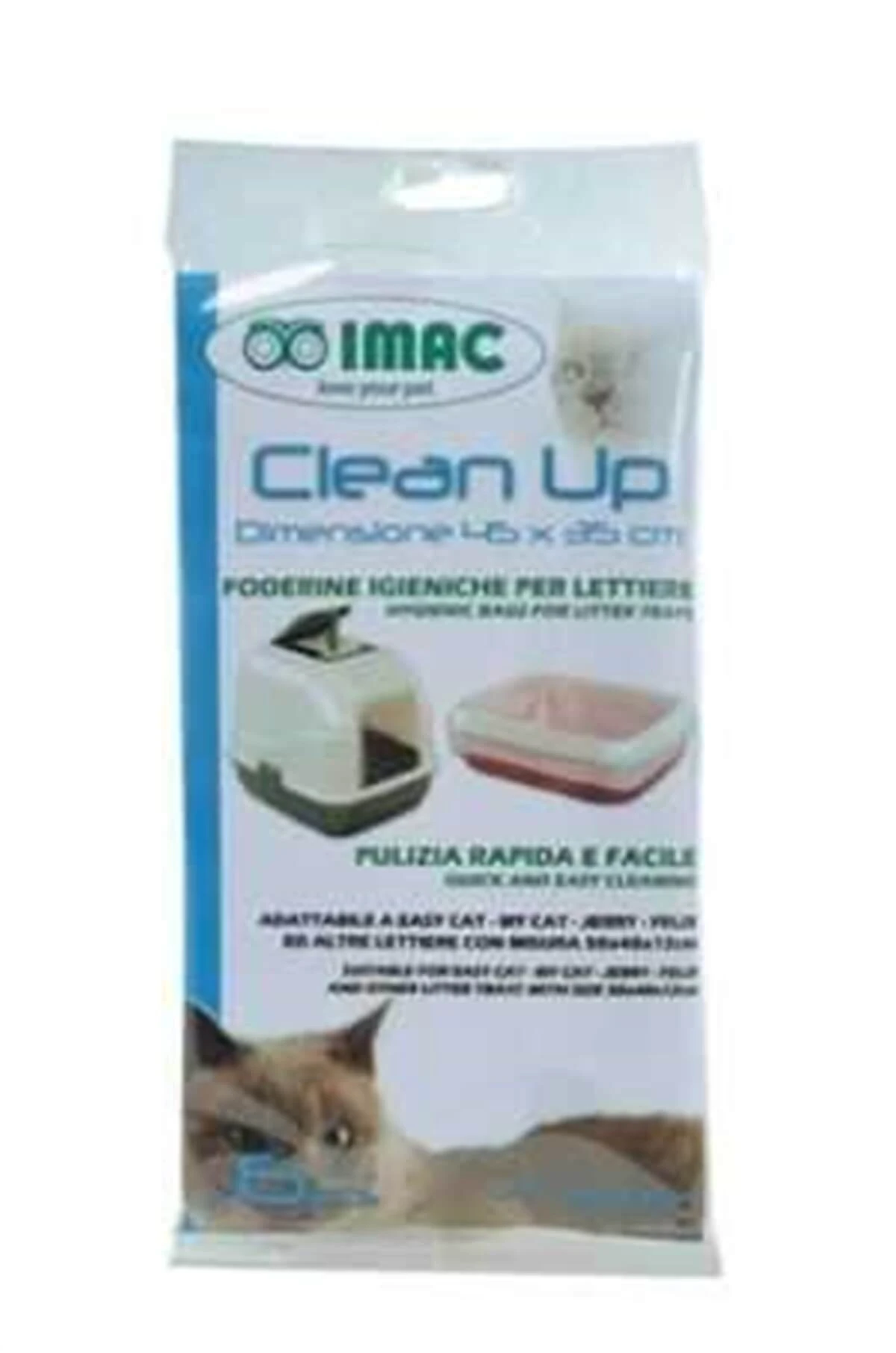 İmac Clean Up Kedi Tuvaleti Poşeti 45 x 35 Cm