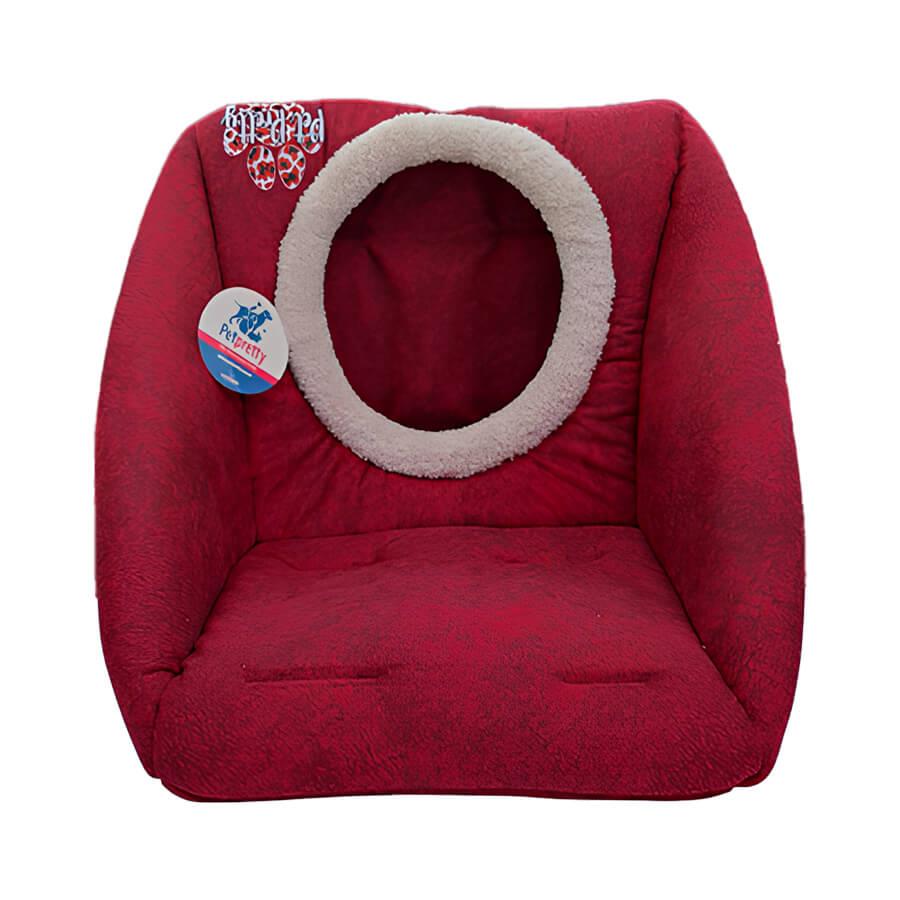 Pet Pretty Comfort Üç Fonksiyonlu Yuva Kırmızı