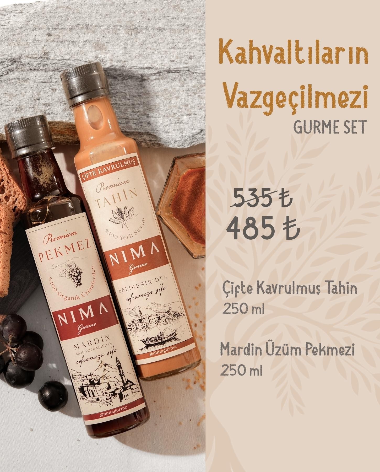 Kahvaltıların Vazgeçilmezi Gurme Set