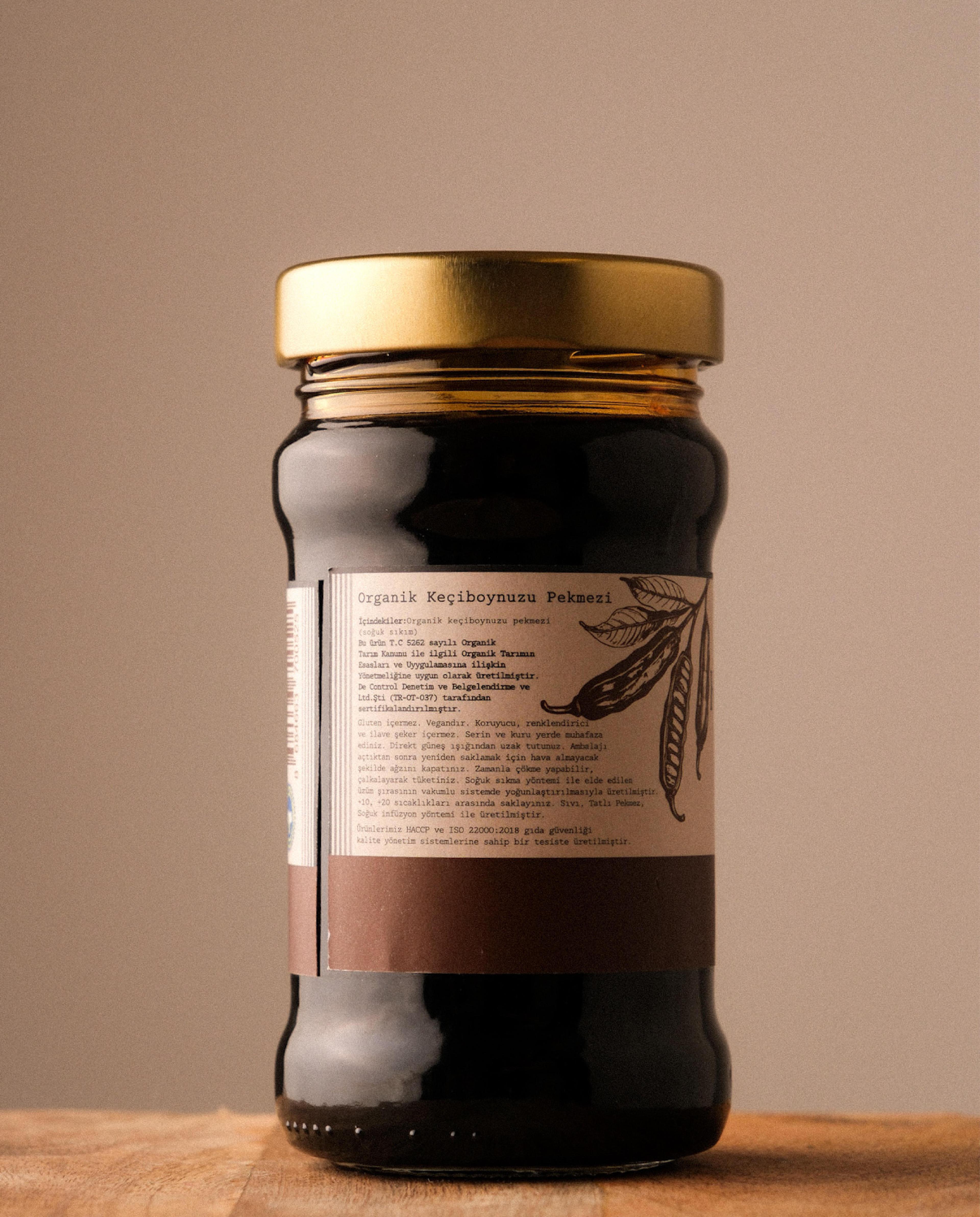 Gurme Organik Keçiboynuzu Pekmezi 380 Gr