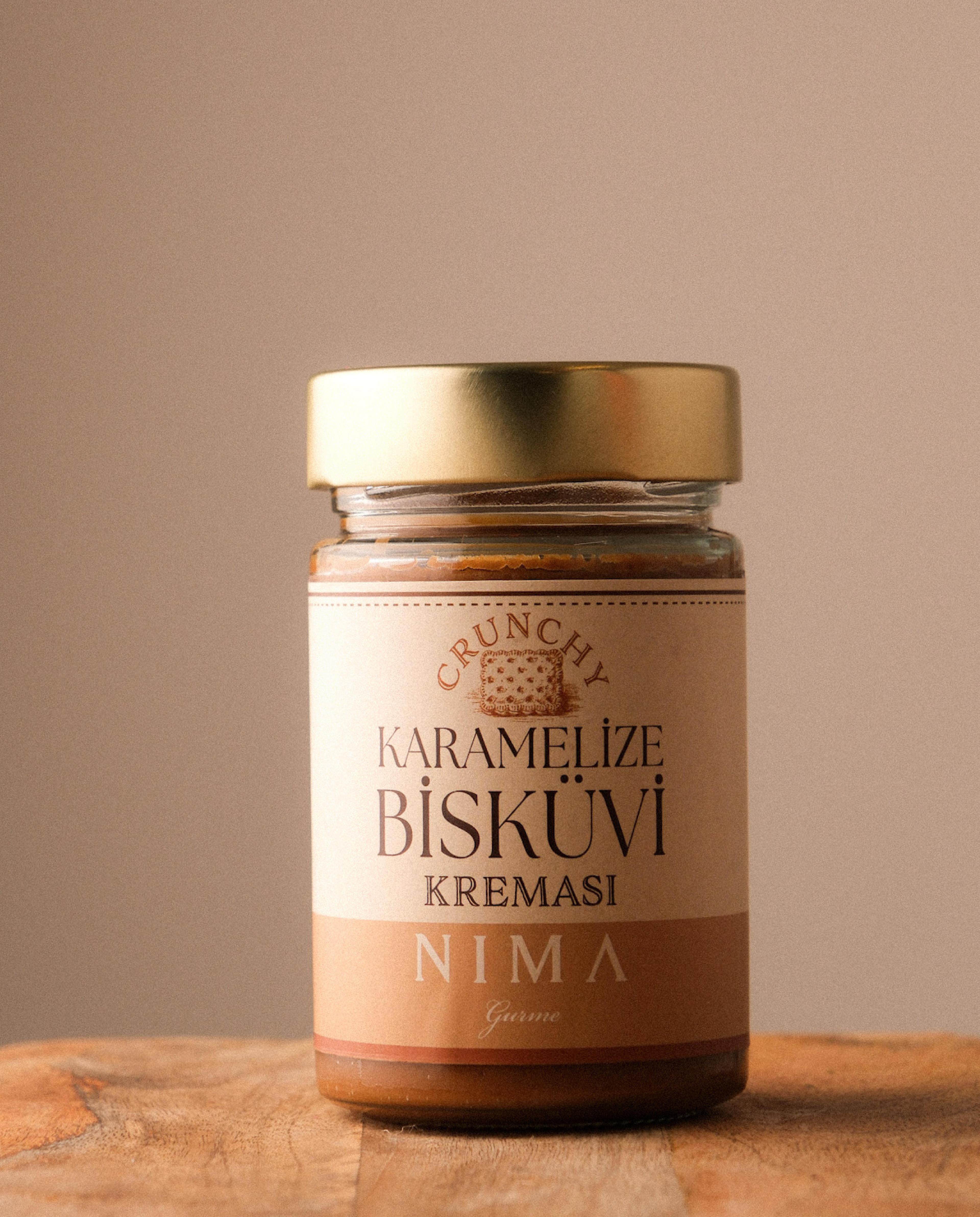 Premium Crunchy Bisküvi Kreması 350 Gr