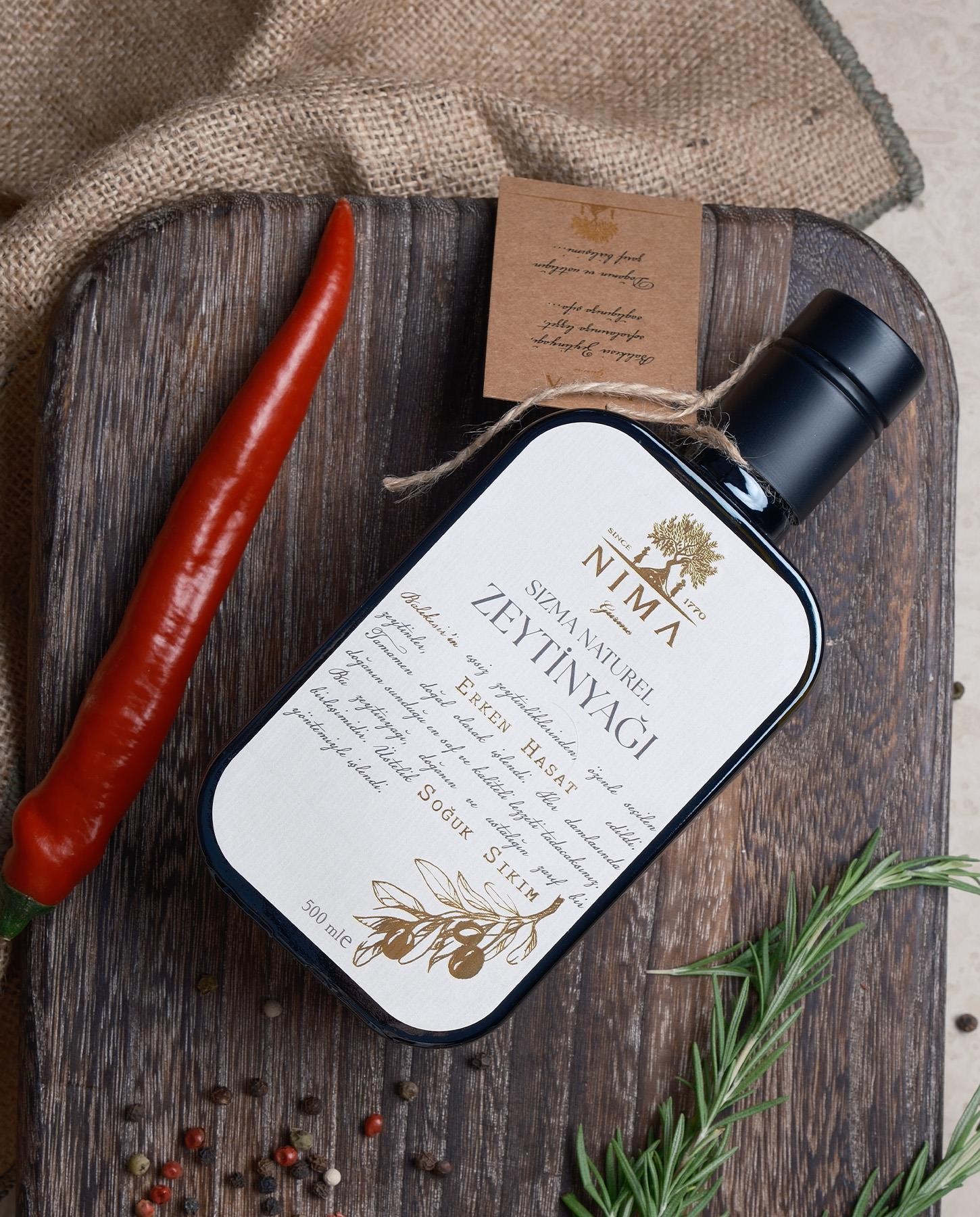 Sızma Naturel Balıkesir Zeytinyağı 500 ML