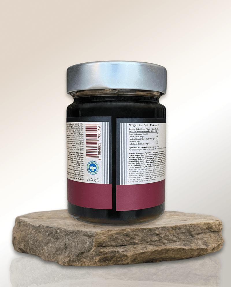 Gurme Organik Dut Pekmezi 380 Gr