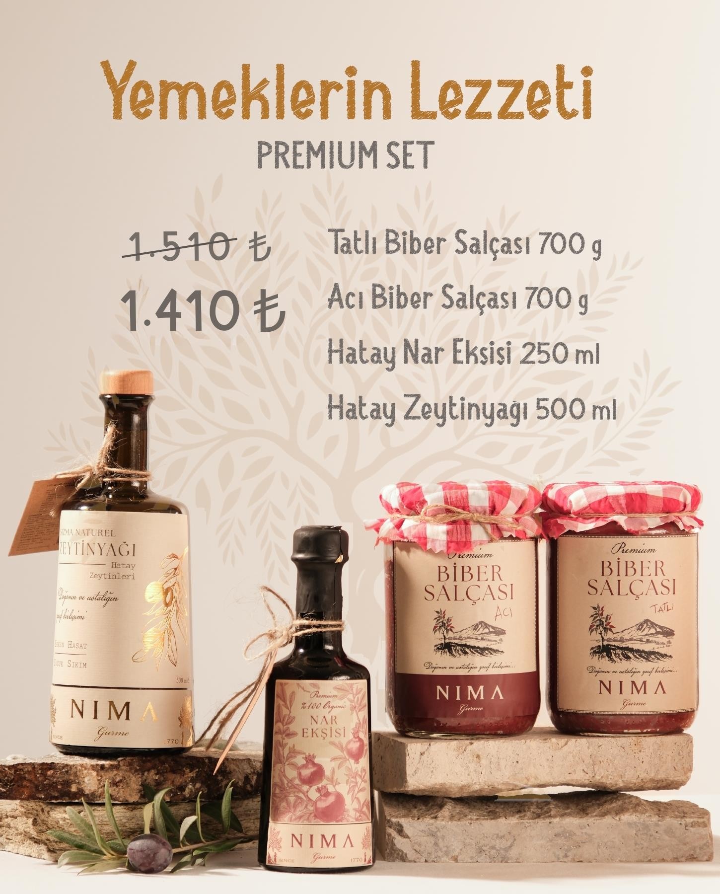 Yemeklerin Lezzeti Premium Set