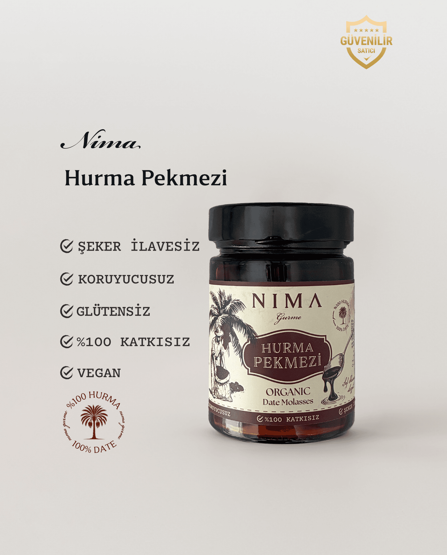 Hurma Pekmezi 380 Gr