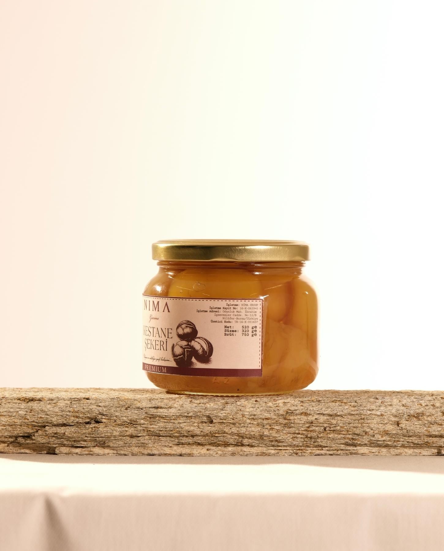 Bursa Fidyekızık Kestane Şekeri 520 Gr