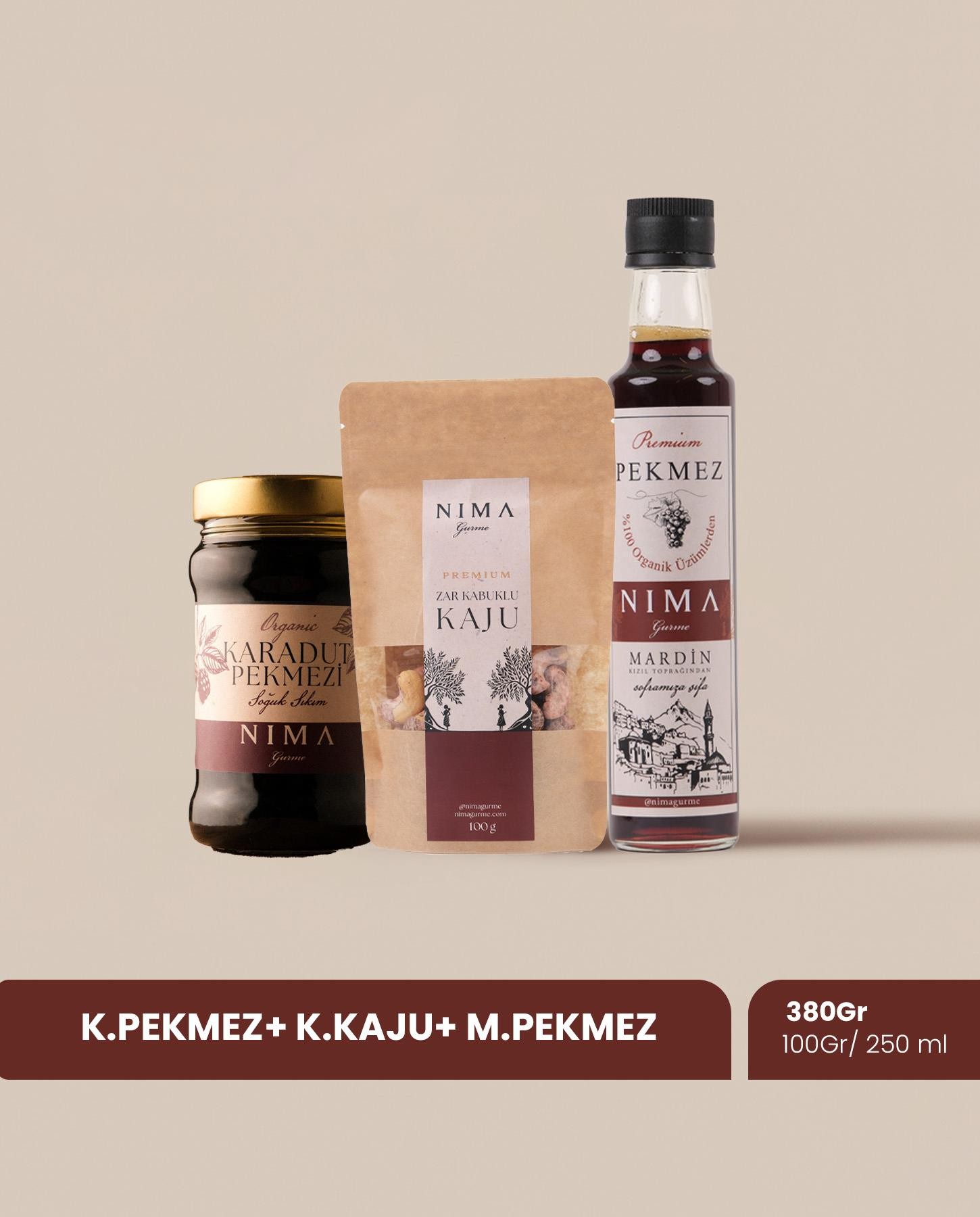 Kaju + Dut Pekmezi + Mardin Pekmezi