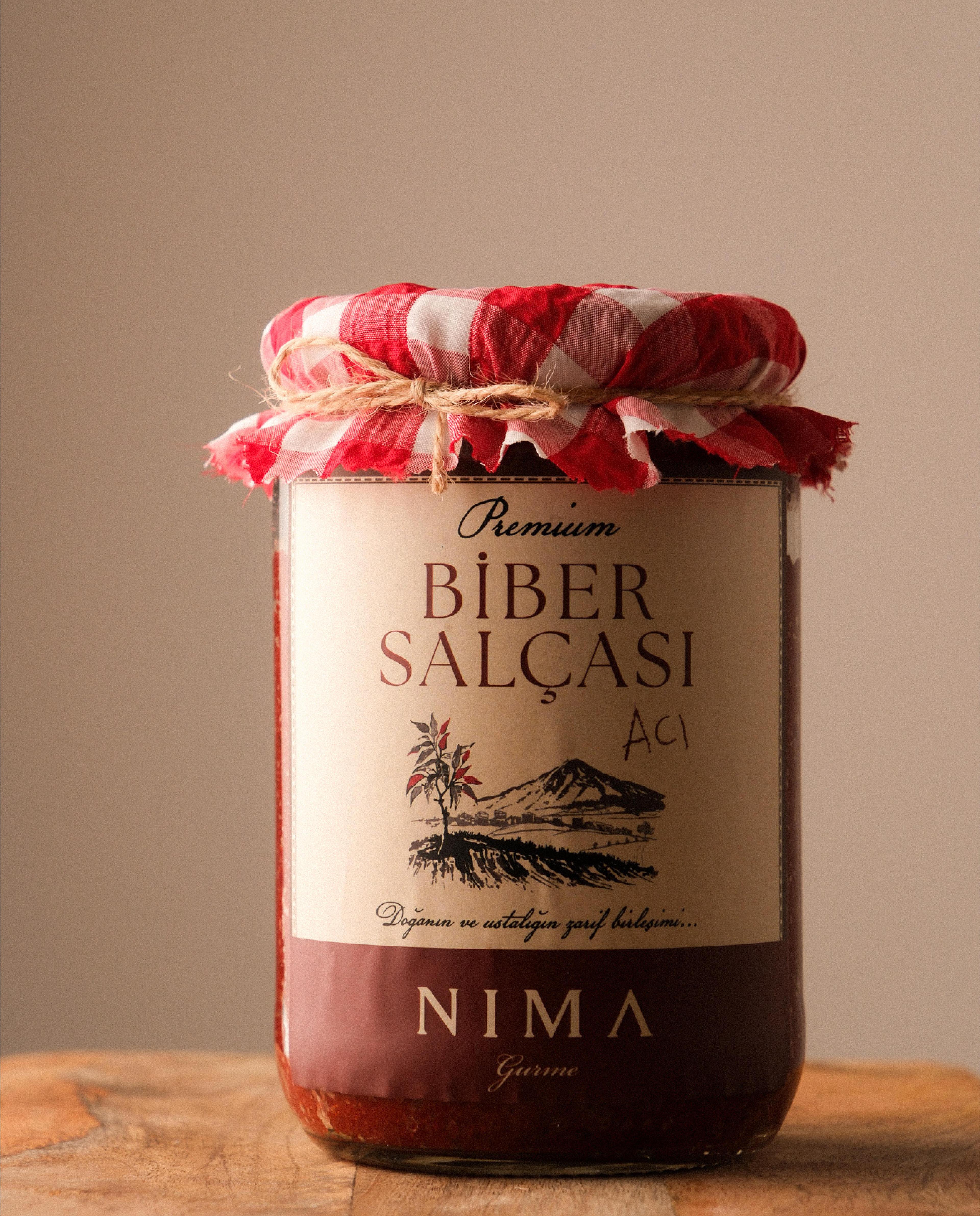 Gurme Acı Biber Salçası 700 Gr
