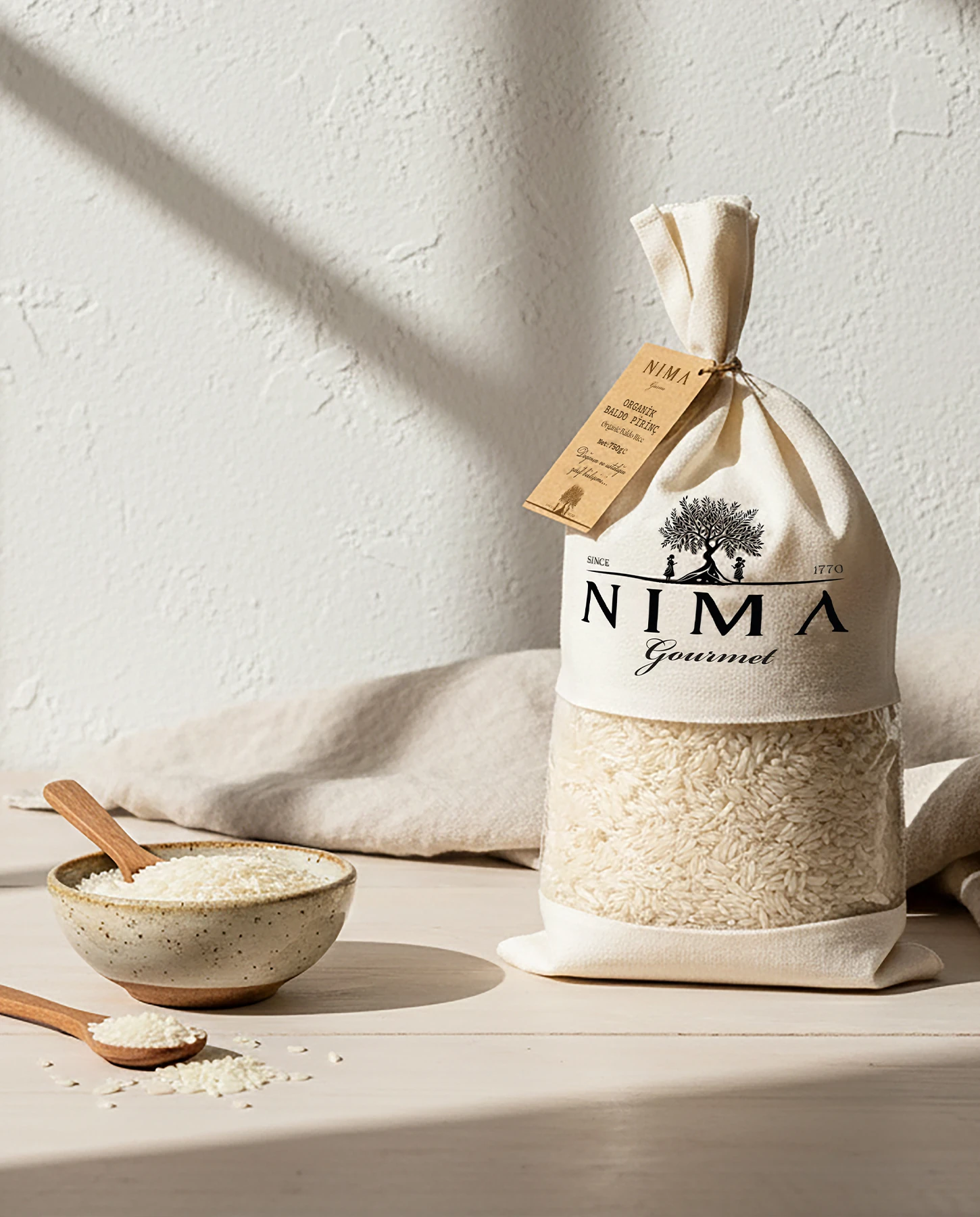 Organik Baldo Pirinç 750 Gr.